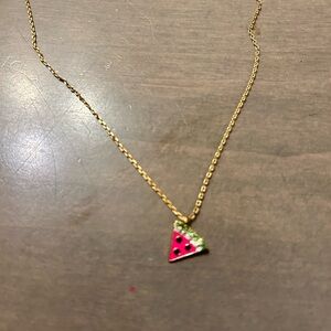 Kate Spade Gold Watermelon Pendant Necklace
